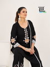 Facolos By Blue Hills Rayon Embroidery Wholesale Plazzo Suits In India
